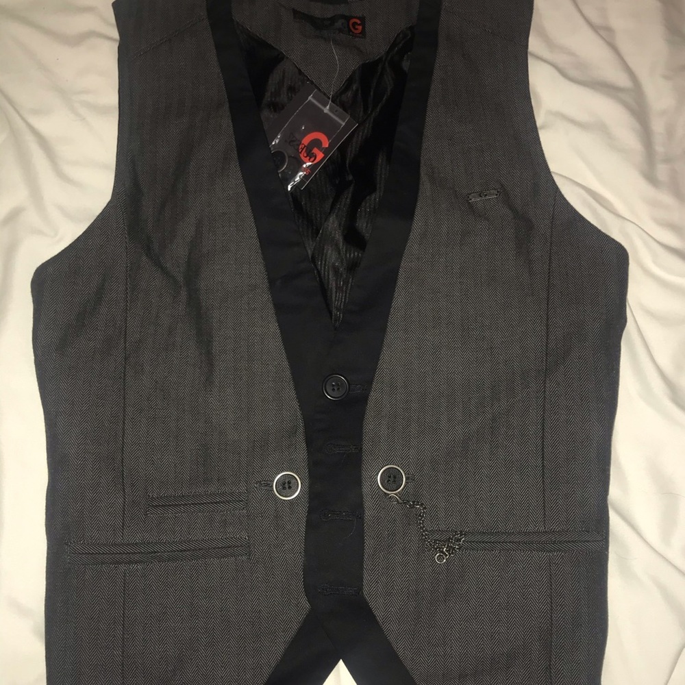 Tash steel vest by GUESS